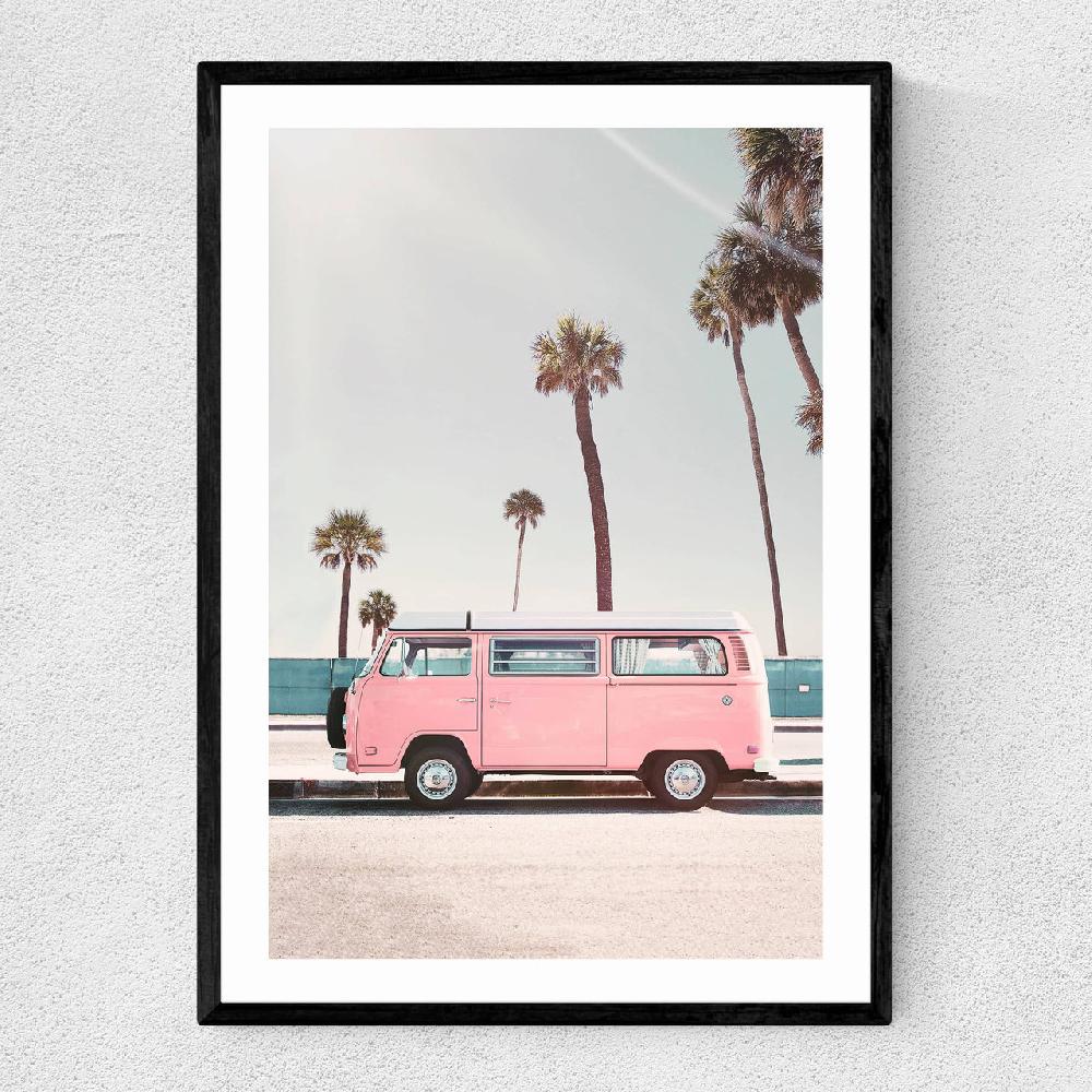 east end prints Pink Van