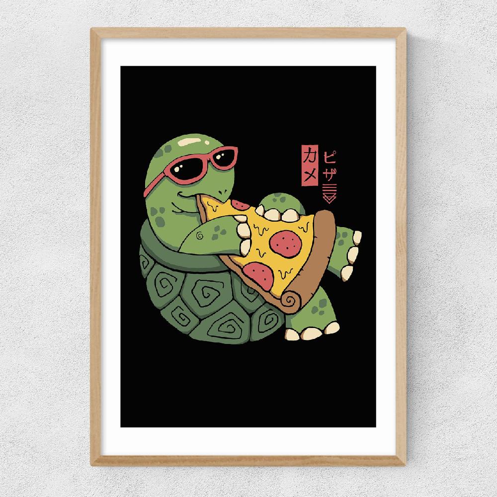 East End Prints Pizza Turtle Prints