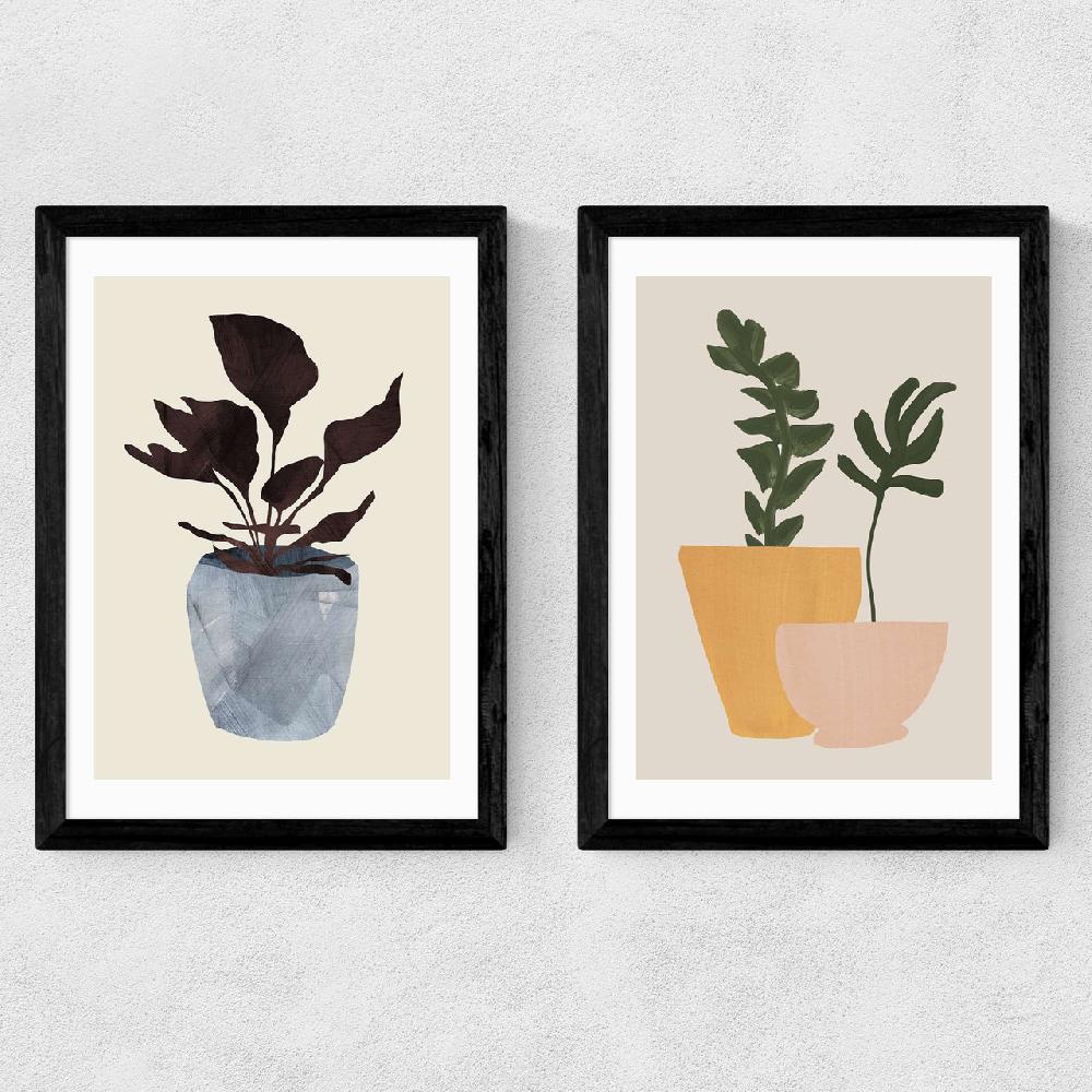 East End Prints Planted Twin Set