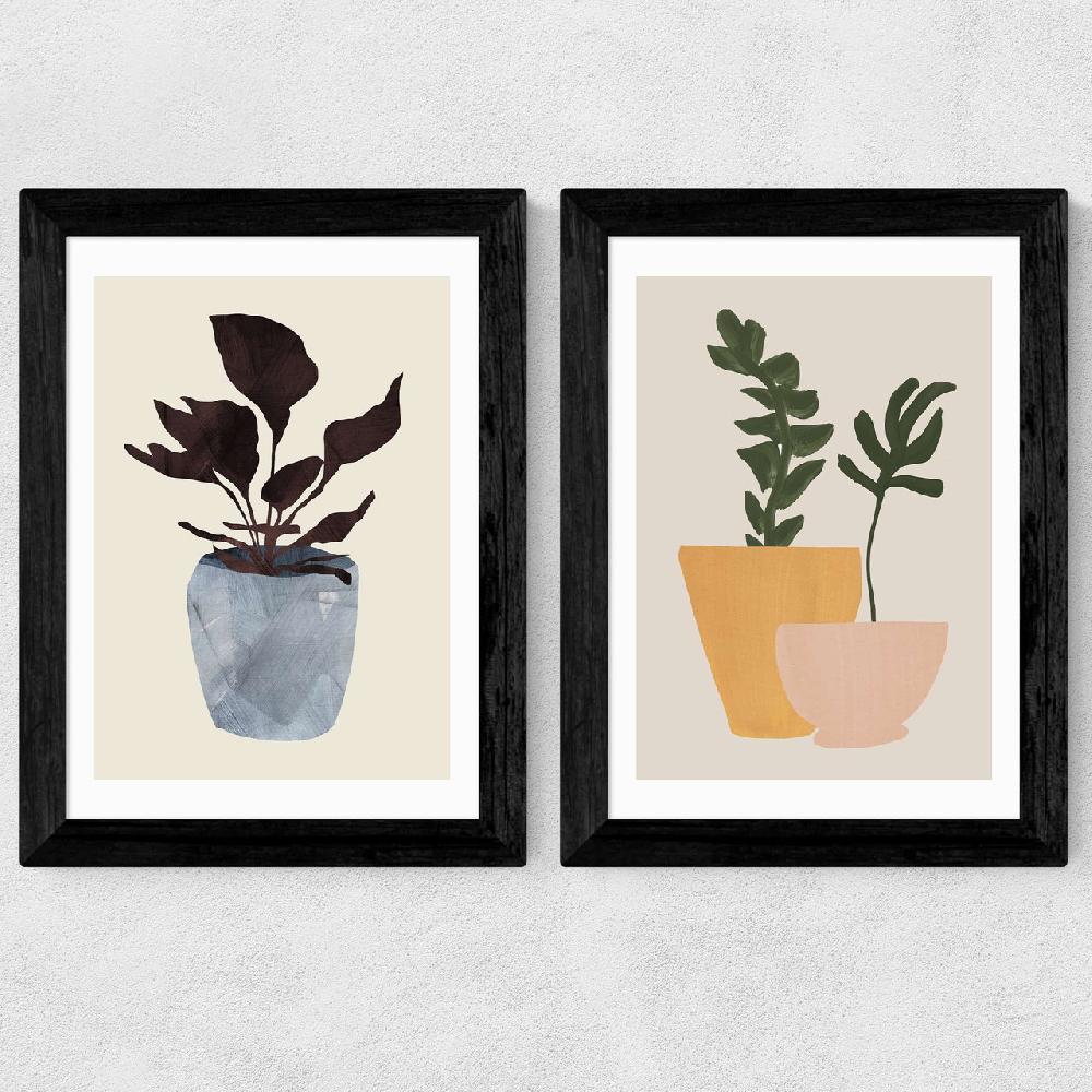 East End Prints Planted Twin Set