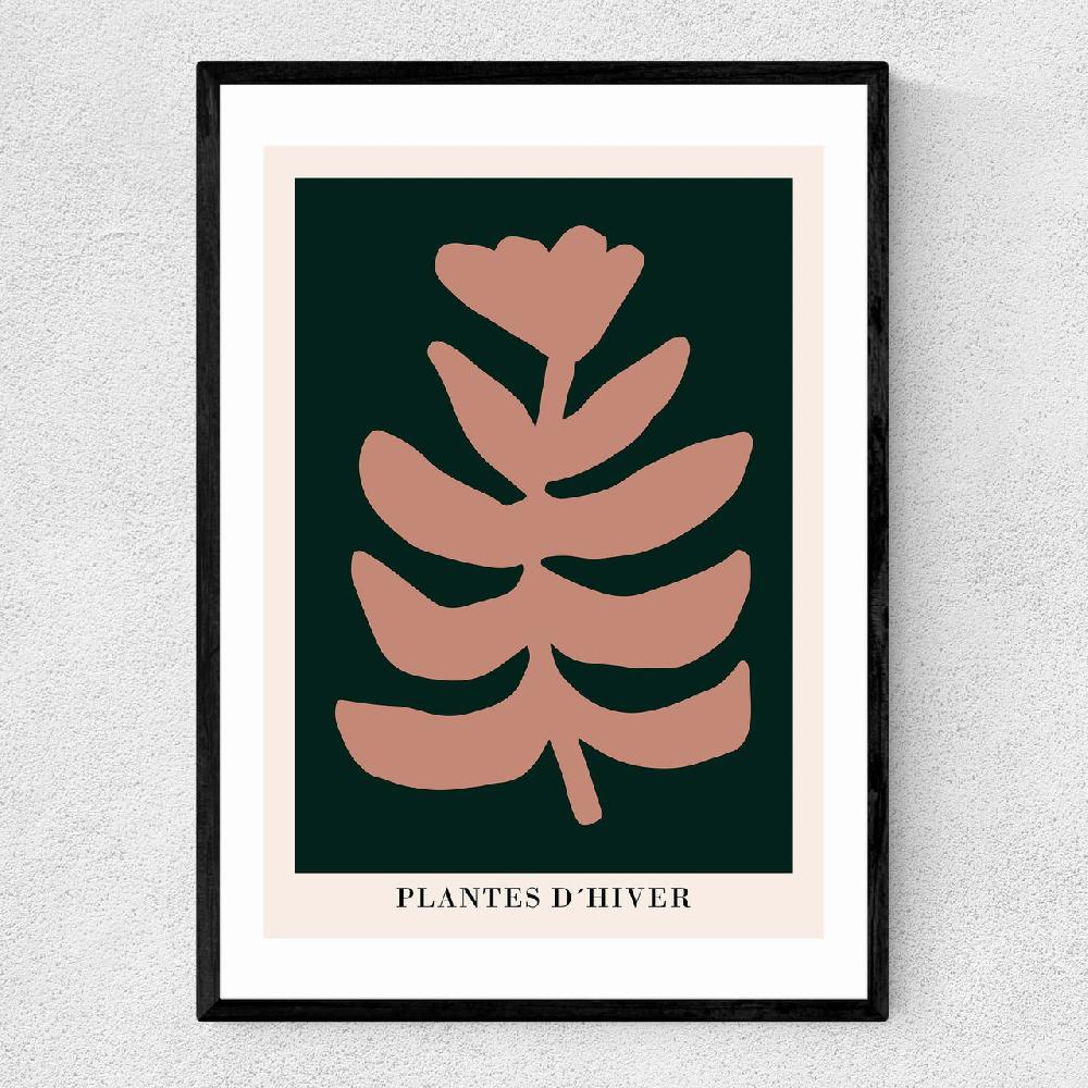 east end prints Plantes d'Hiver Green