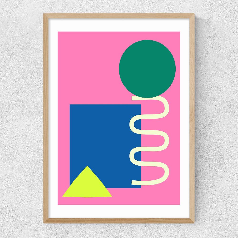East End Prints Playful Collage
