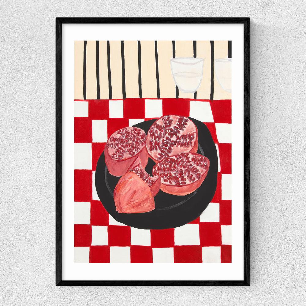 east end prints Pomegranate by Lucy Muss