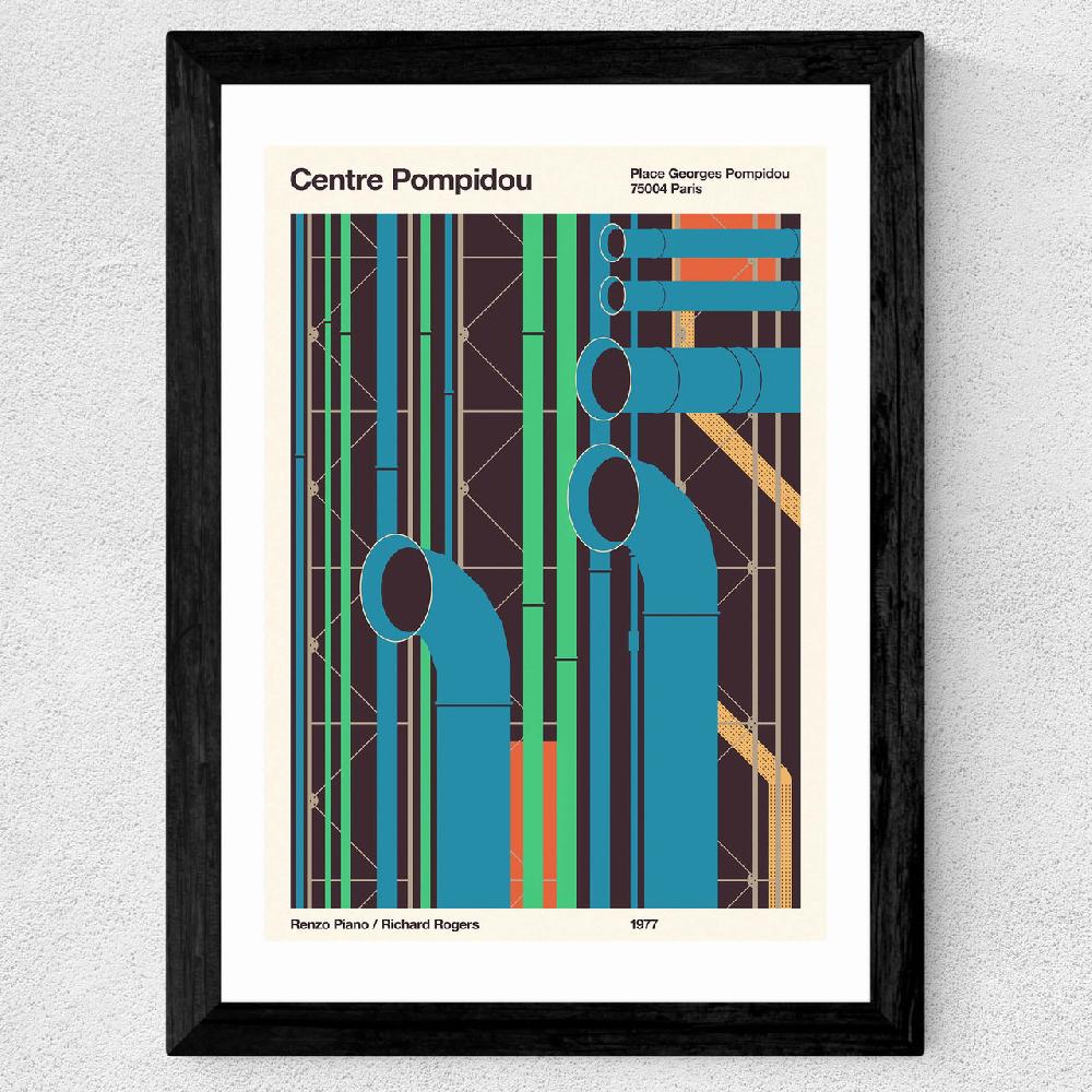 East End Prints Pompidou Helve