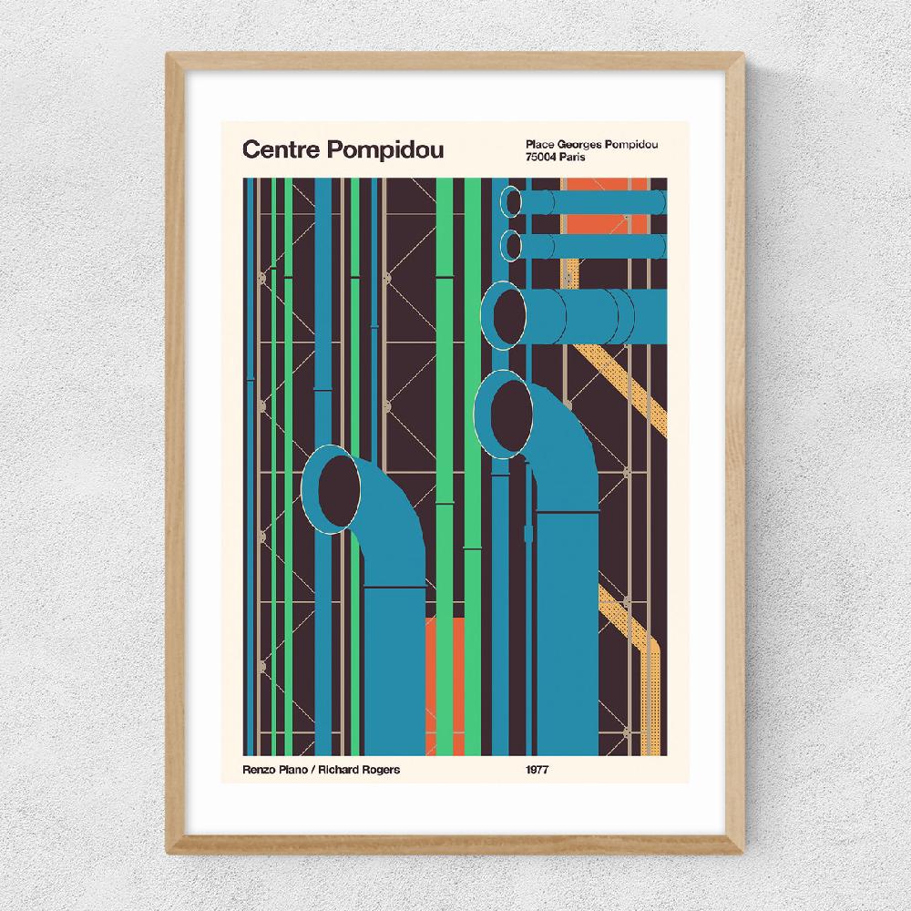 East End Prints Pompidou Helve