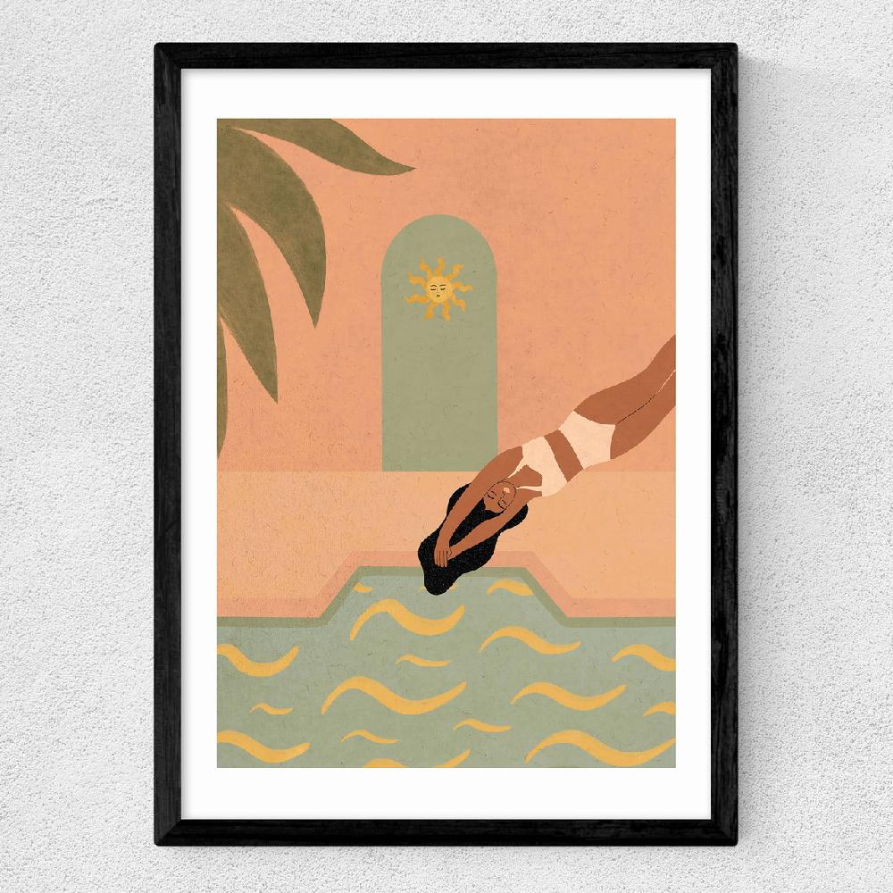 East End Prints Pool Jump