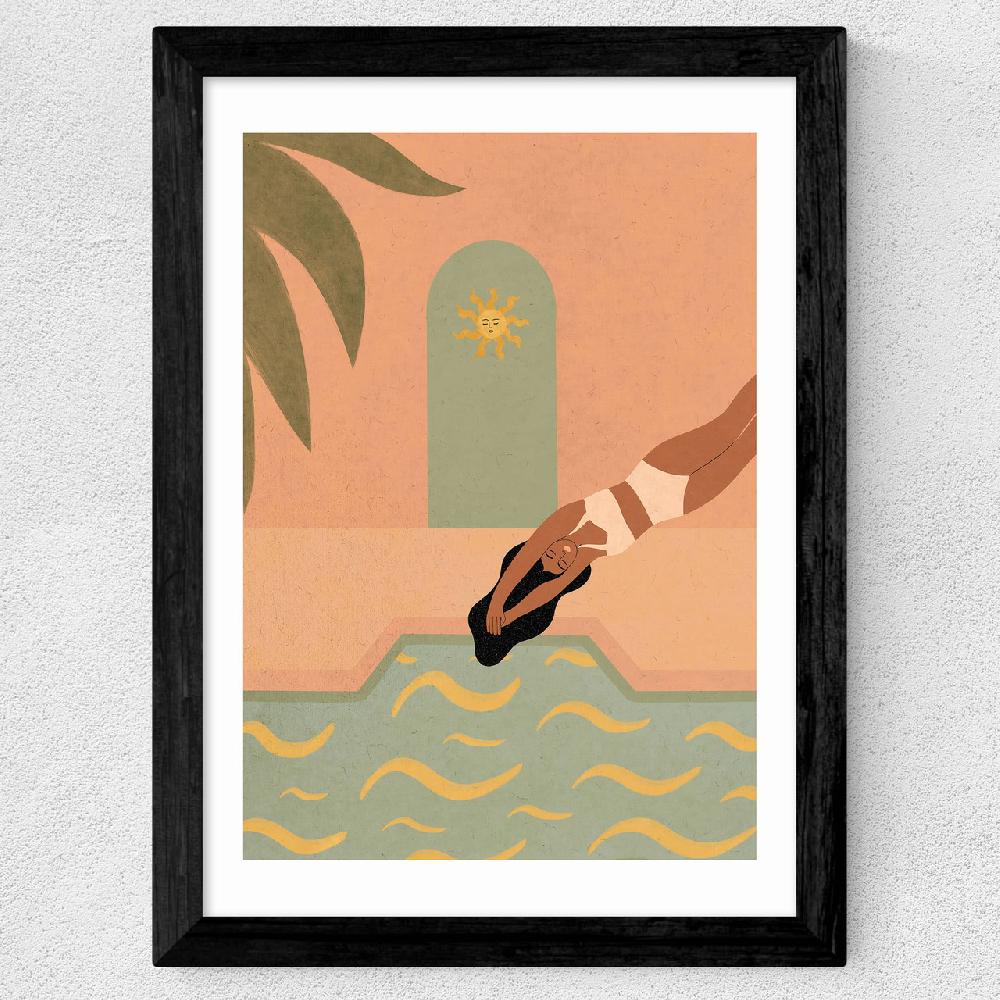 East End Prints Pool Jump