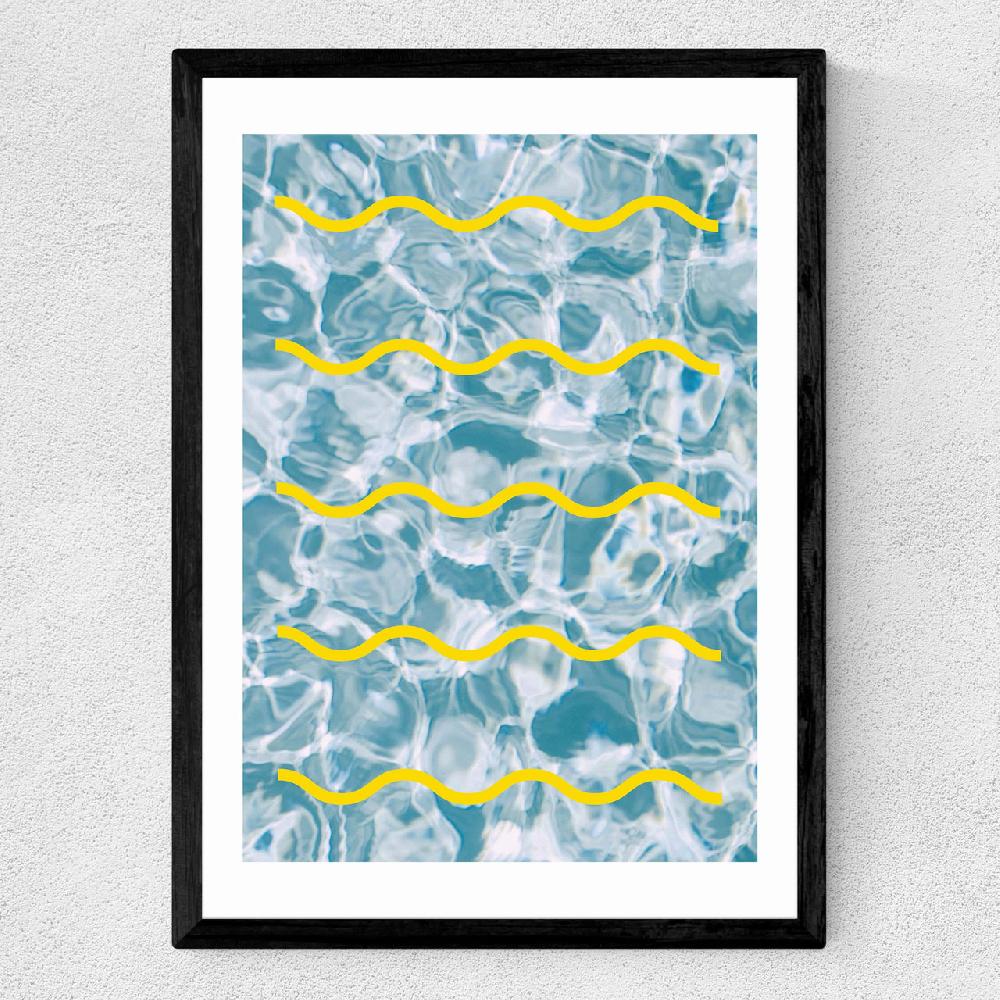 East End Prints Pool Lines