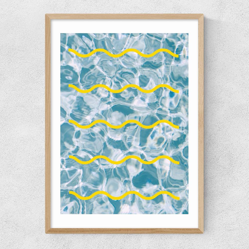 East End Prints Pool Lines