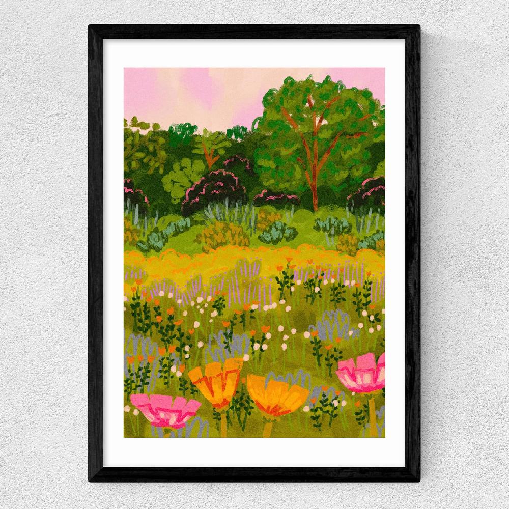 East End Prints Poppies Garden