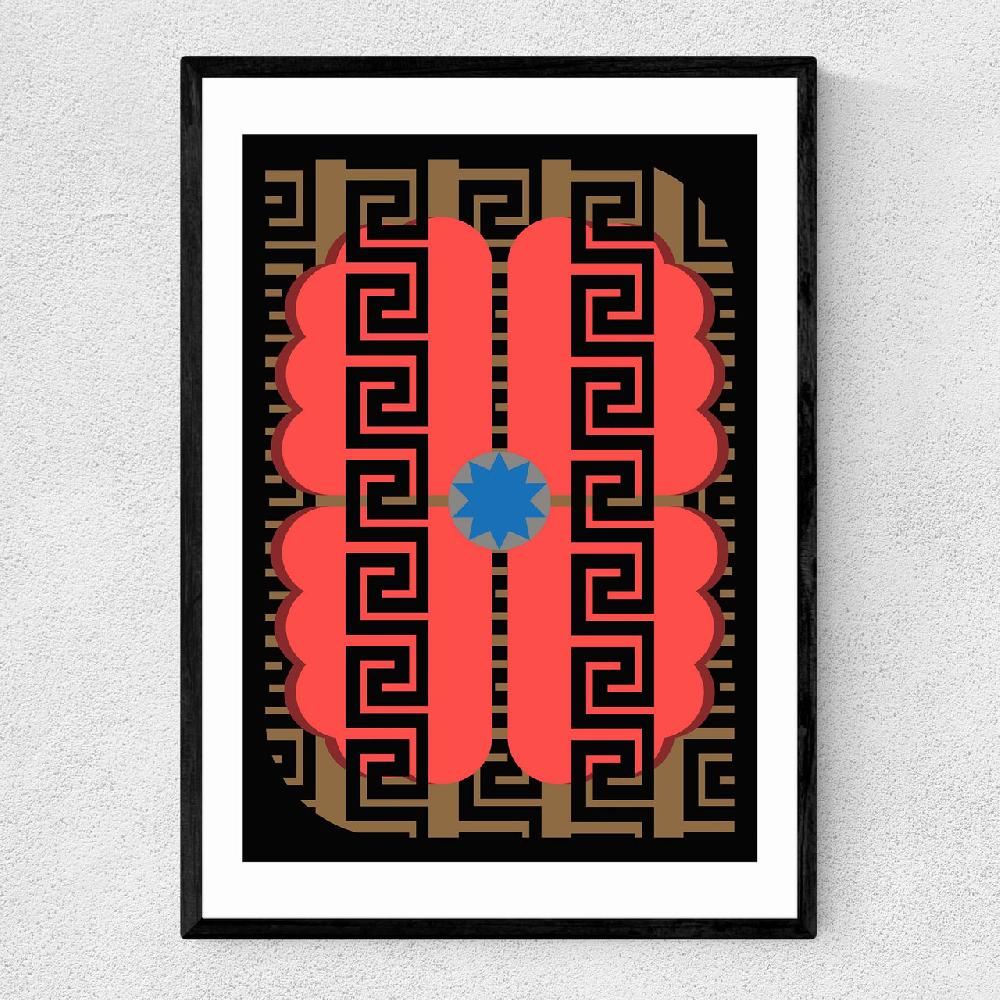 east end prints Poppy Baroque