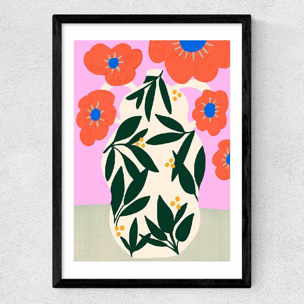 East End Prints Poppy Pot