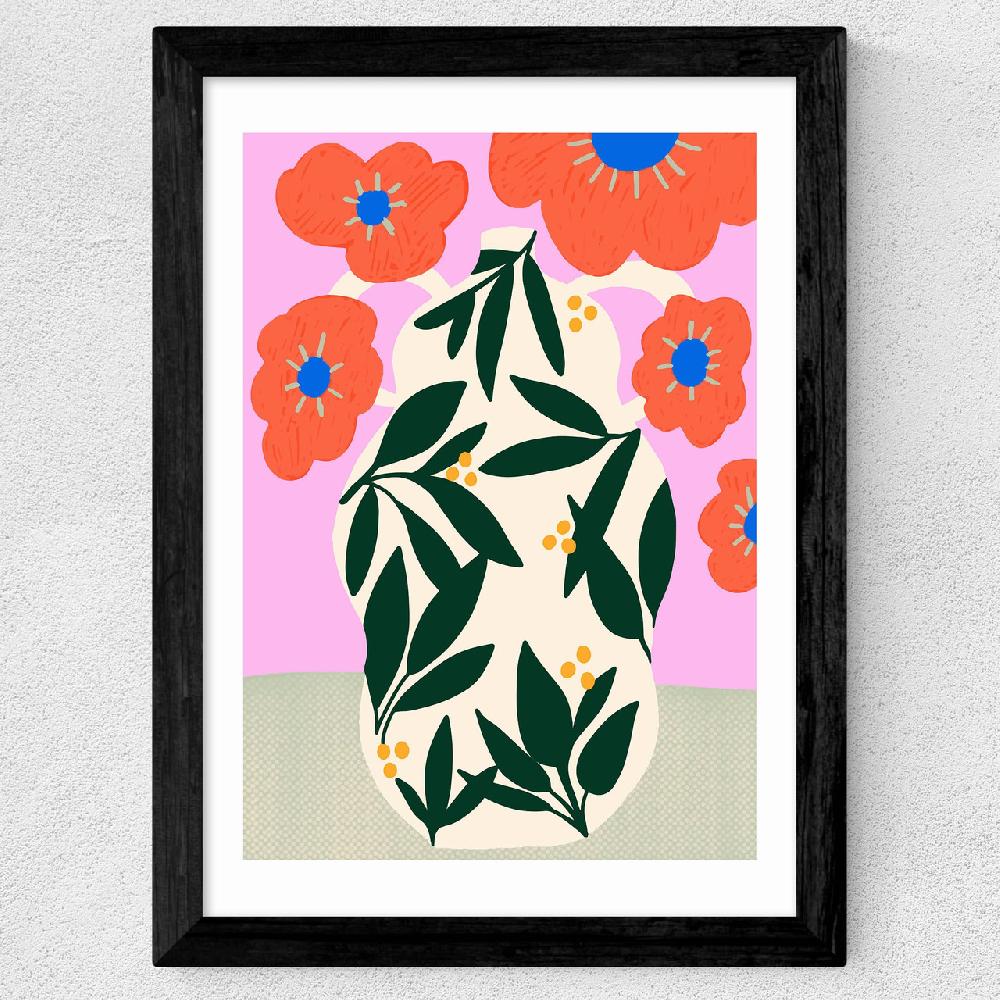 East End Prints Poppy Pot