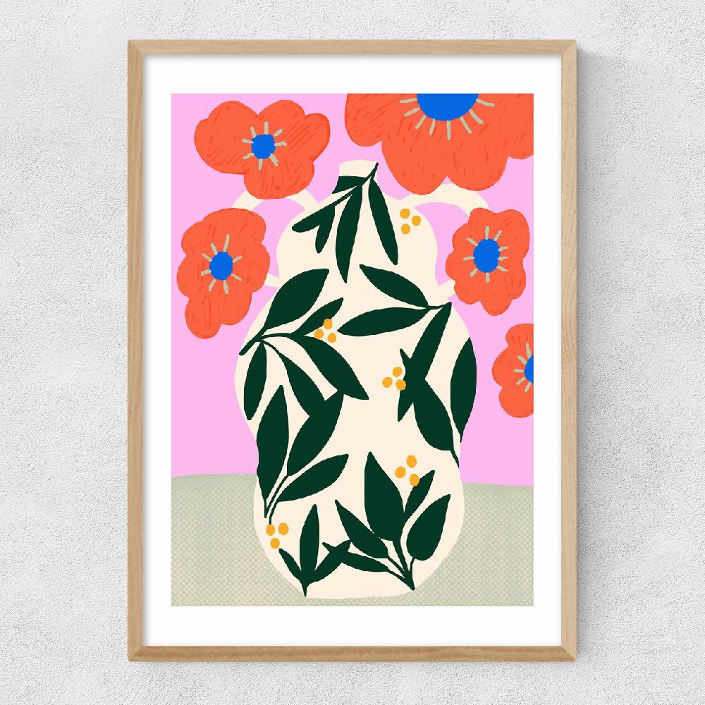 East End Prints Poppy Pot