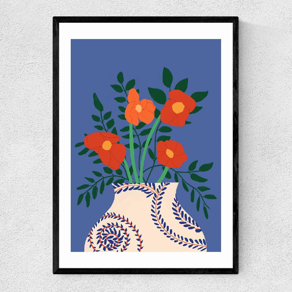 east end prints Poppy