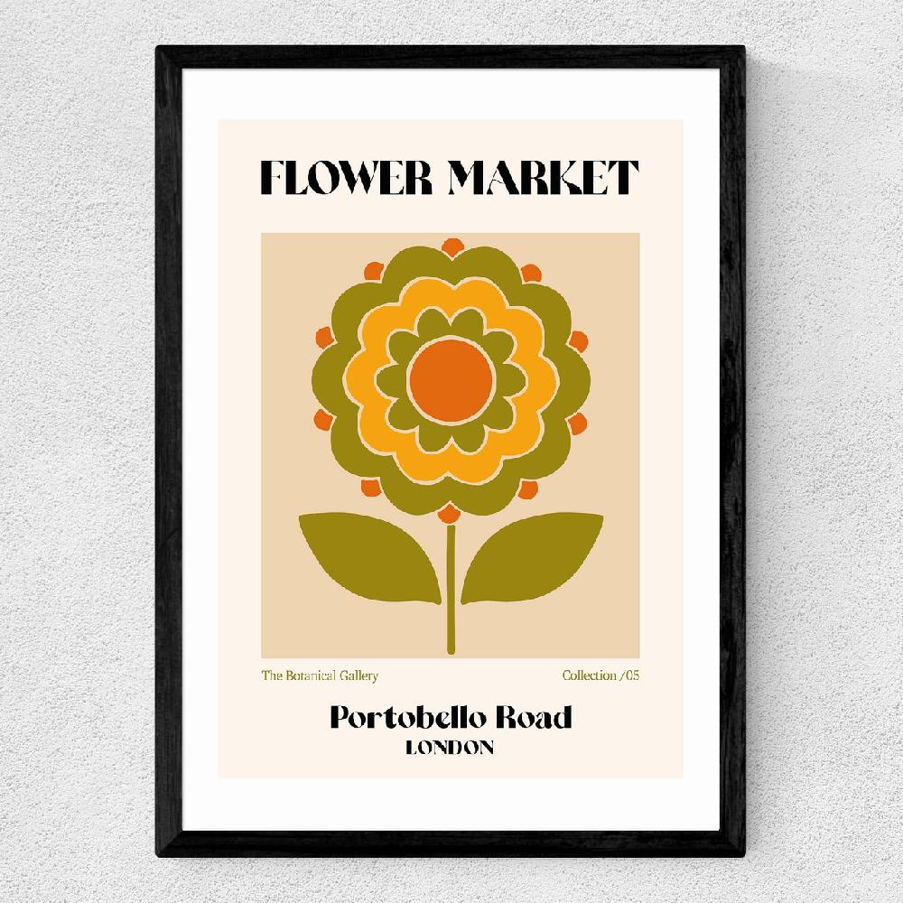 East End Prints Portobello Road Flower Market