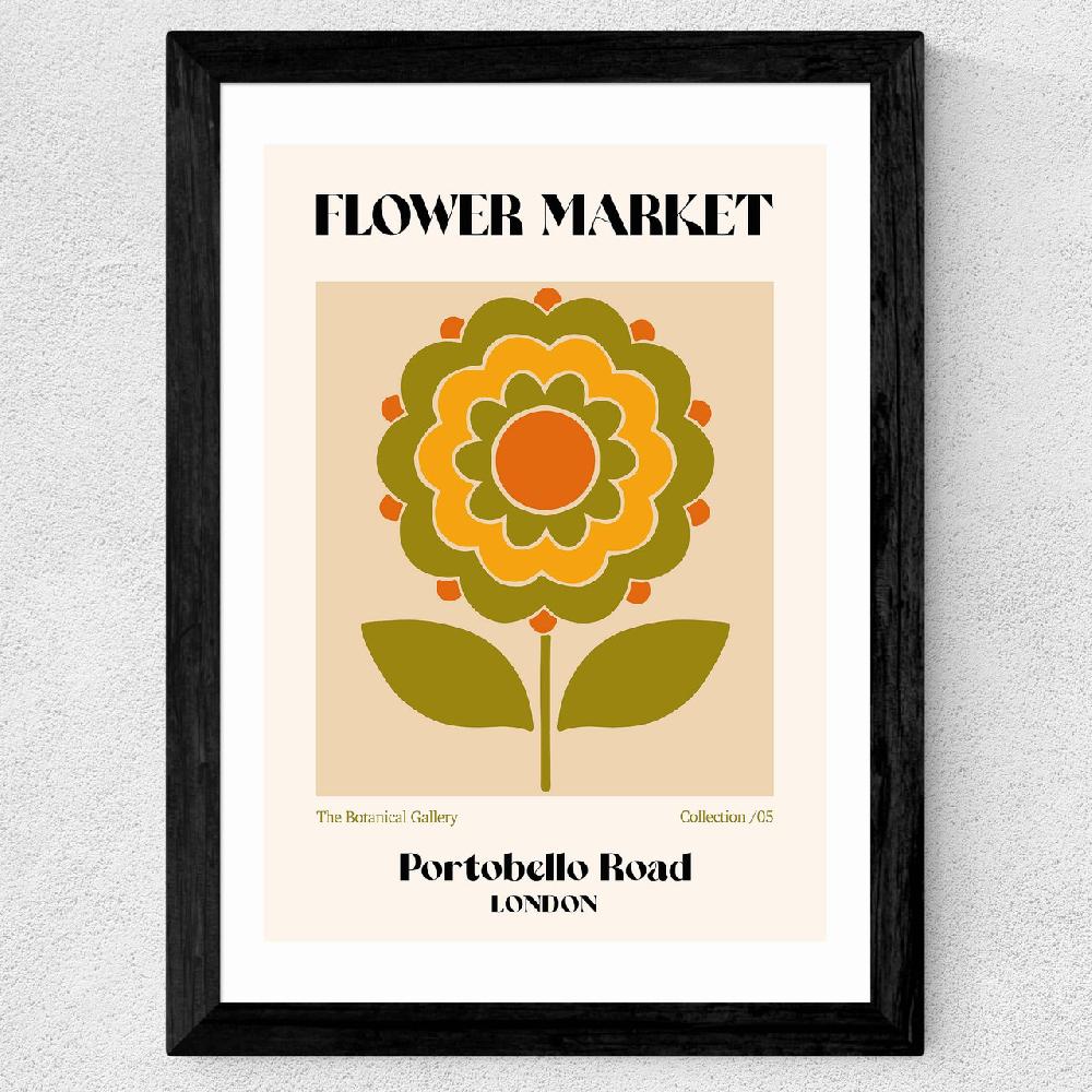 East End Prints Portobello Road Flower Market