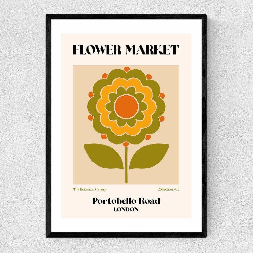 east end prints Portobello Road Flower Market