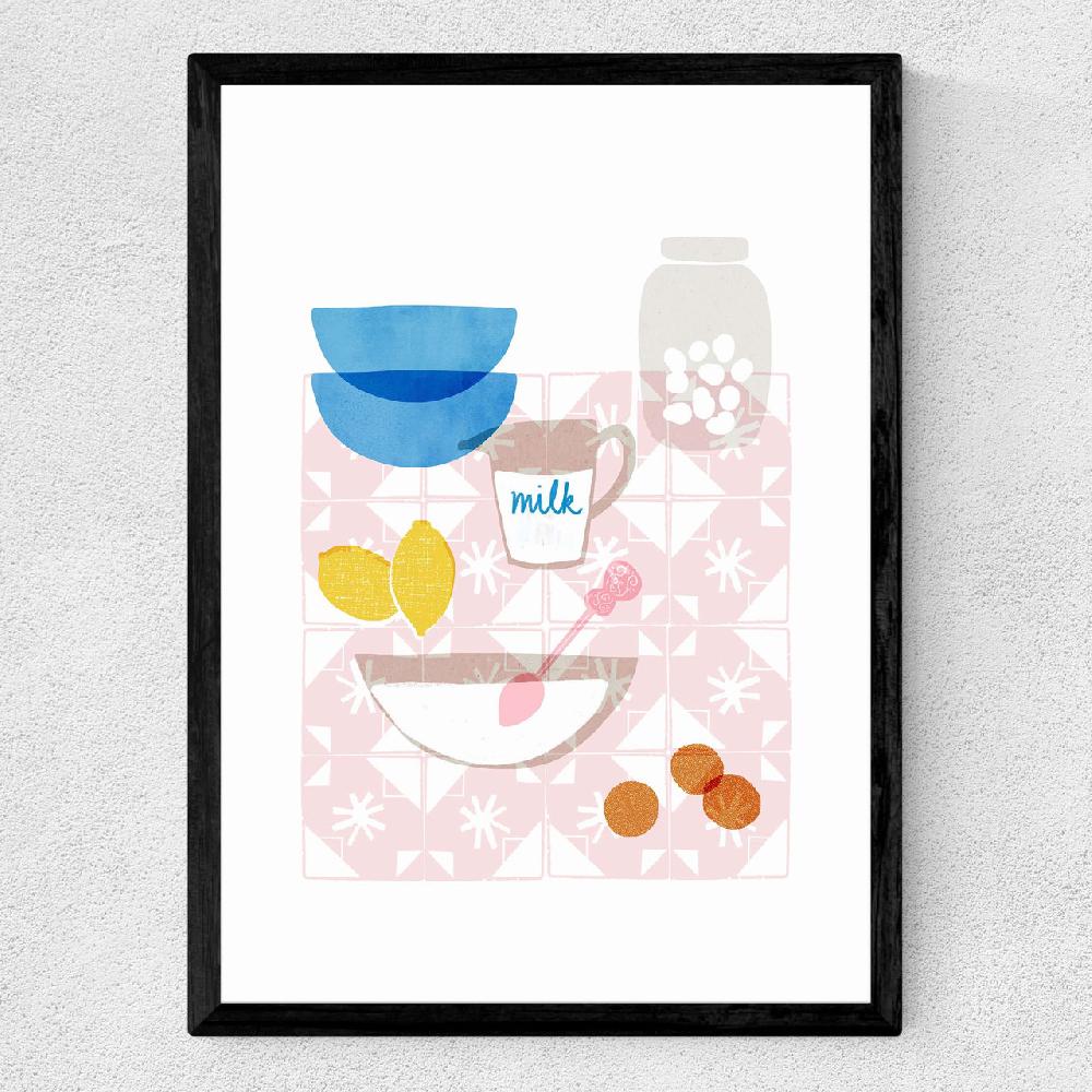 East End Prints Portuguese Kitchen