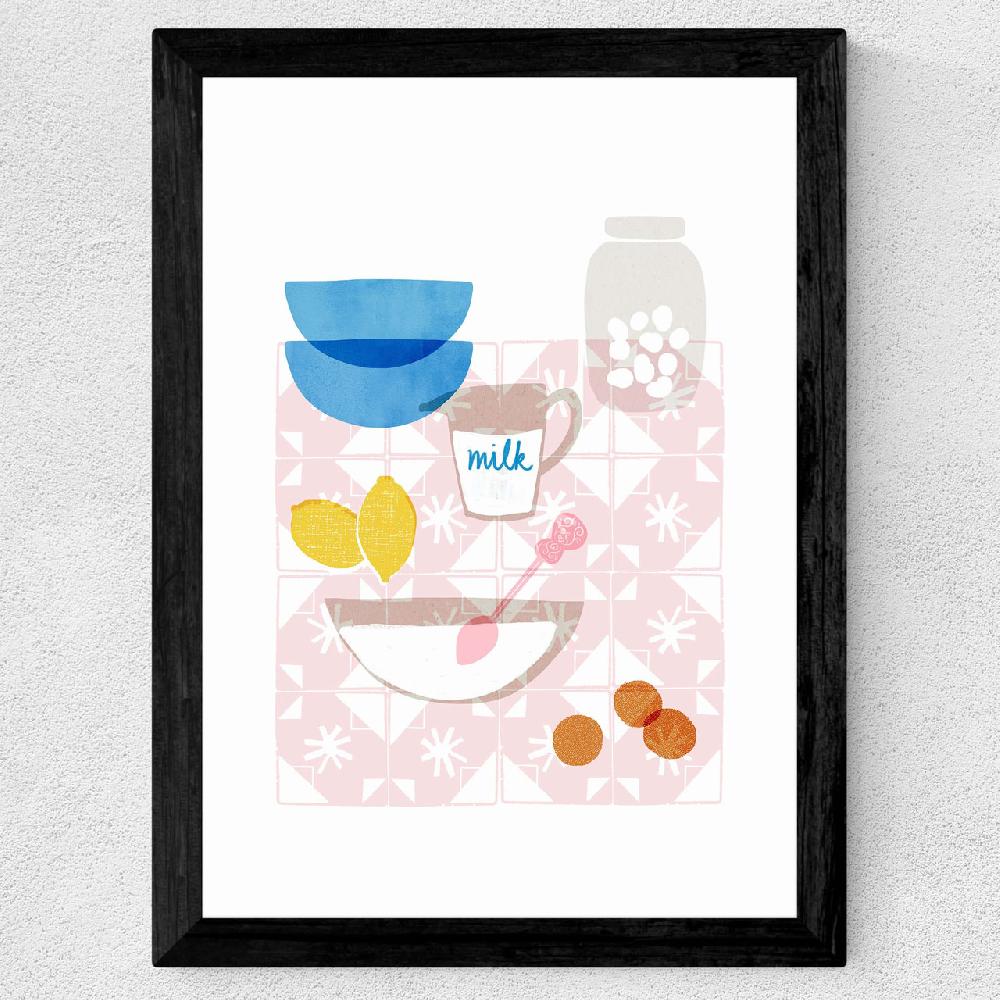 East End Prints Portuguese Kitchen