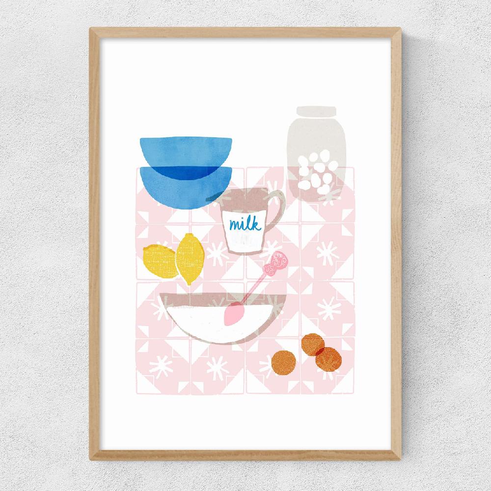 East End Prints Portuguese Kitchen