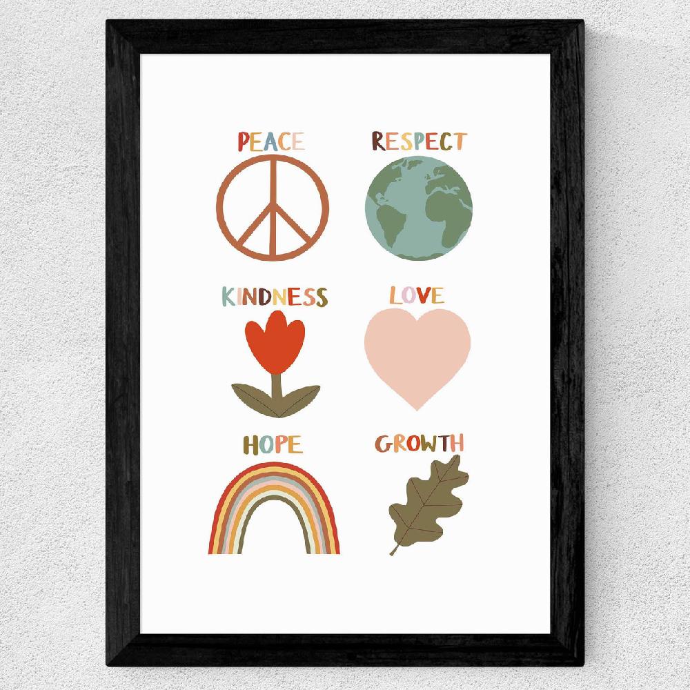 East End Prints Positive Symbols