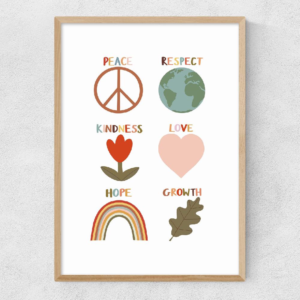 East End Prints Positive Symbols