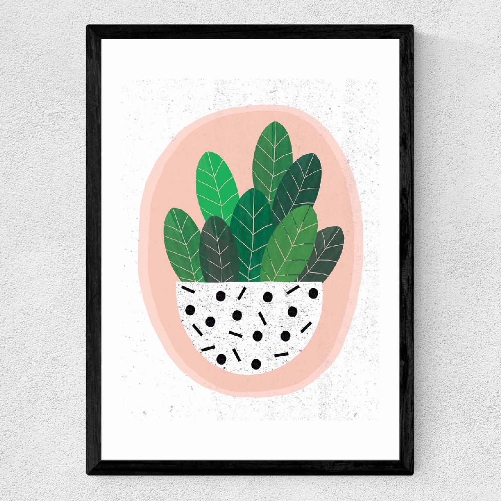 East End Prints Pot Plant