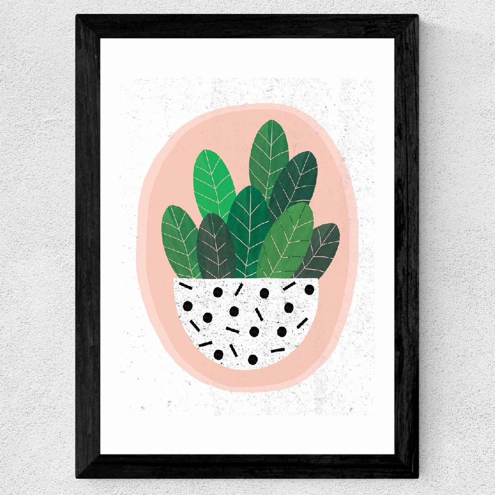 East End Prints Pot Plant