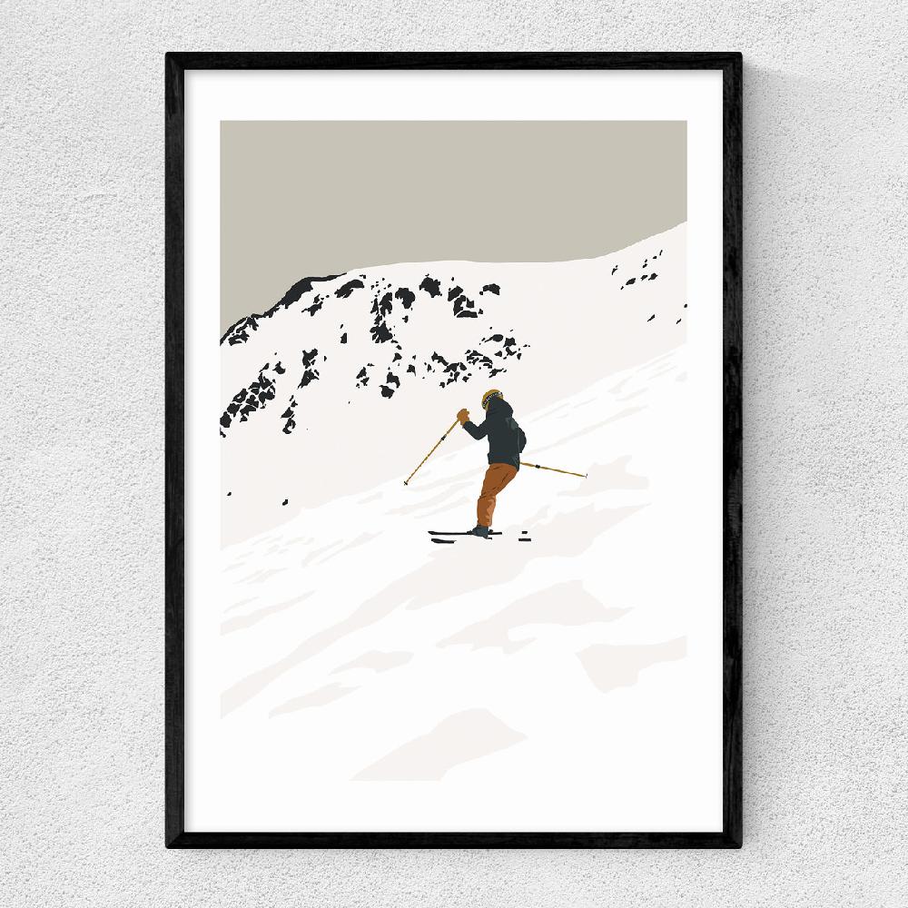 east end prints Powder Day