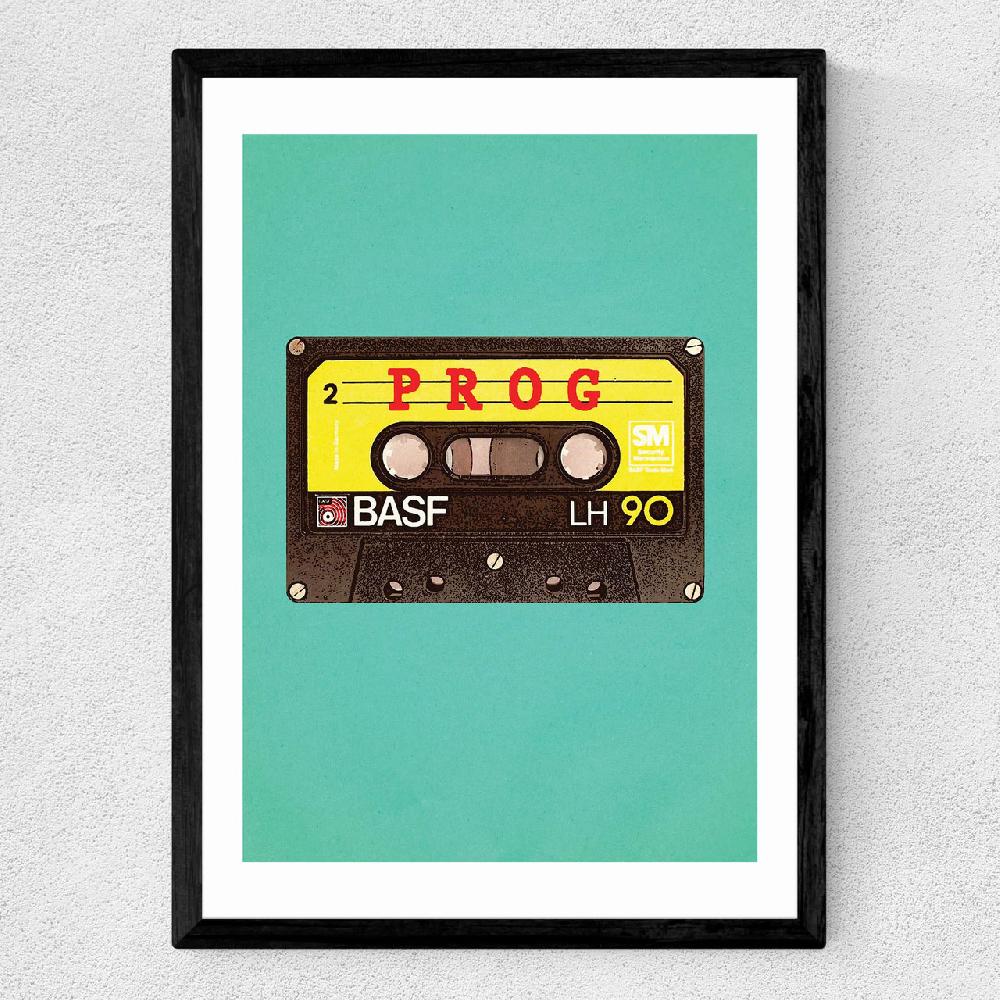 East End Prints Prog Rock Tape