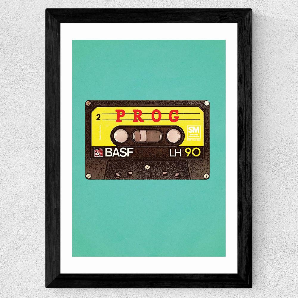 East End Prints Prog Rock Tape