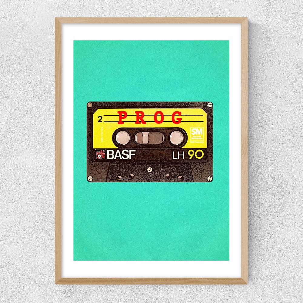 East End Prints Prog Rock Tape