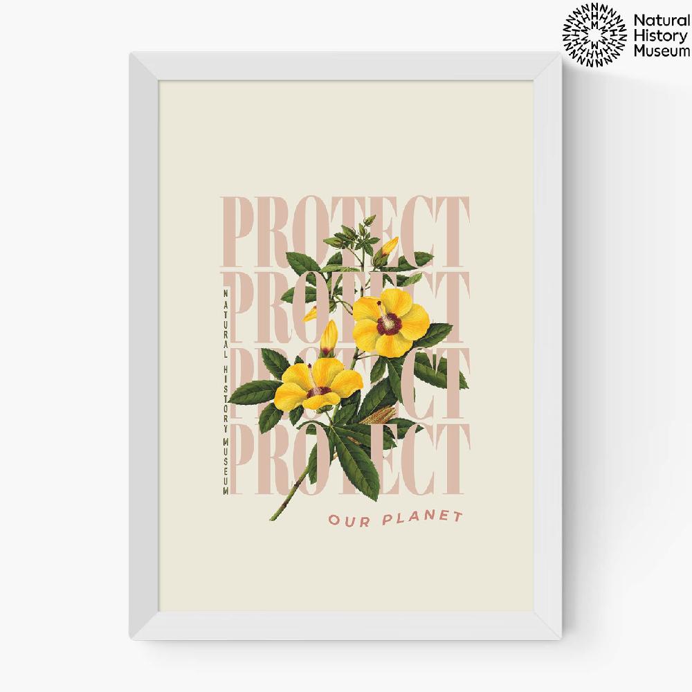 East End Prints Protect Yellow Flower