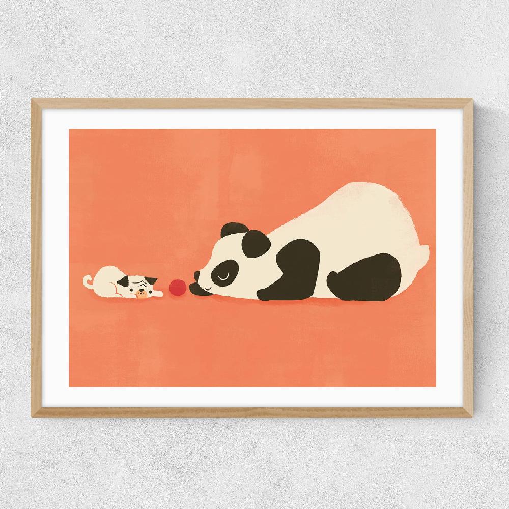 East End Prints Pug And Panda