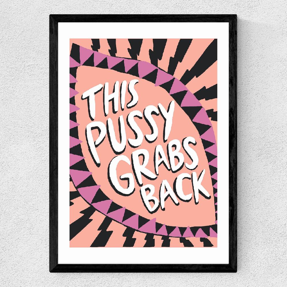 East End Prints Pussy Grabs Back