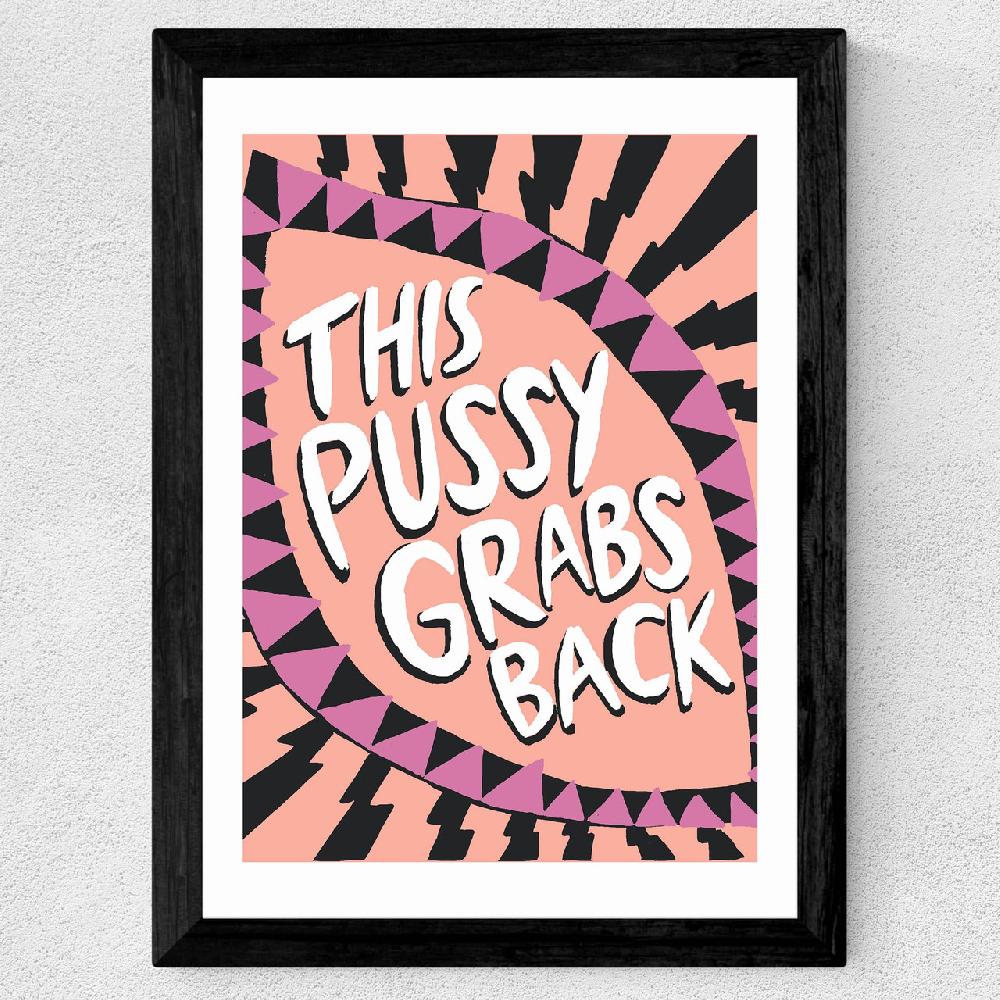 East End Prints Pussy Grabs Back