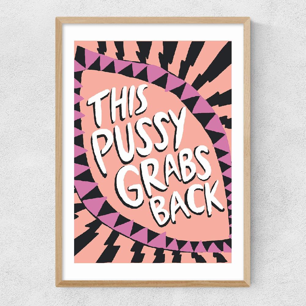 East End Prints Pussy Grabs Back