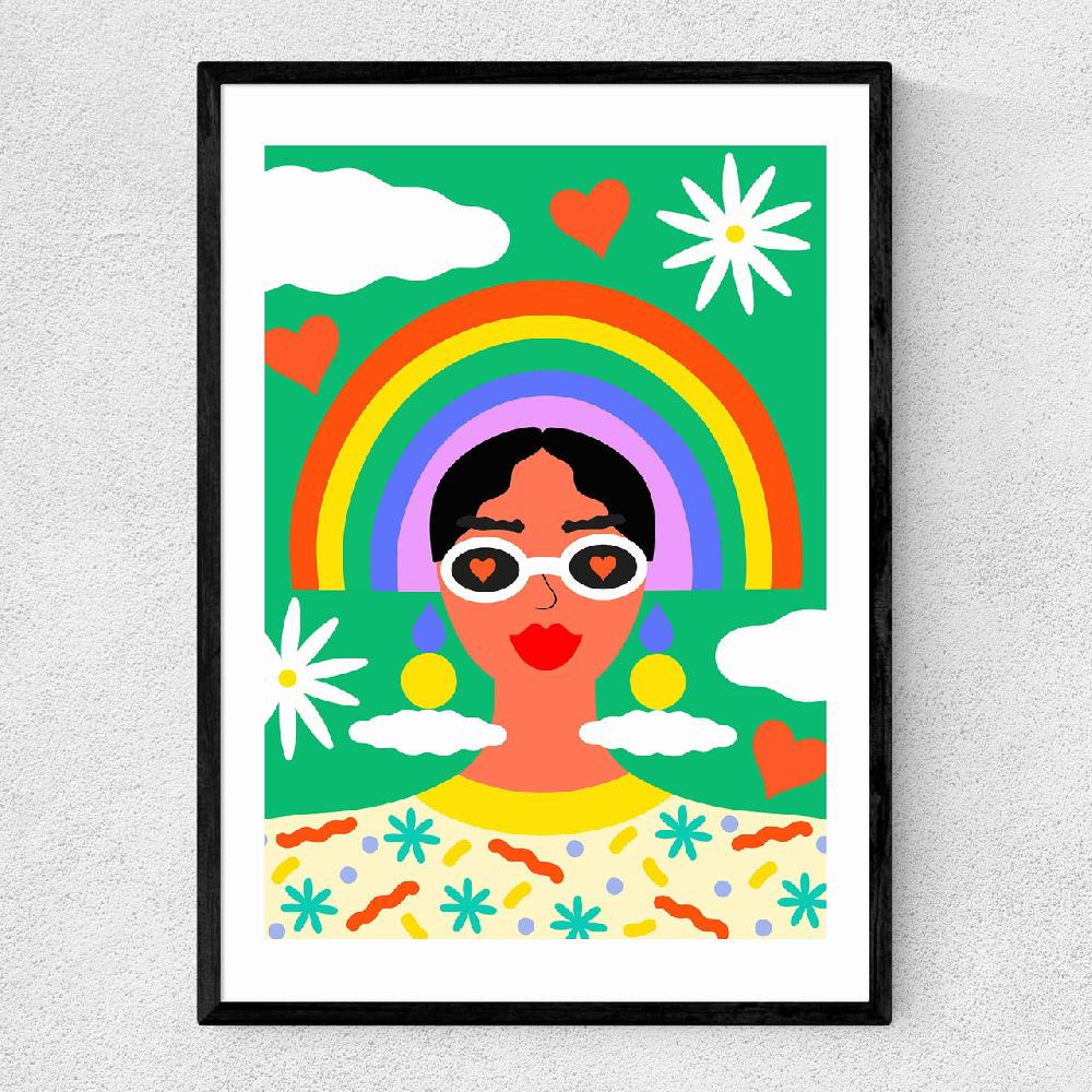 east end prints Rainbow by Ana Jaks