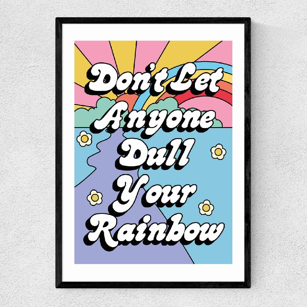 east end prints Rainbow by The Violet Eclectic