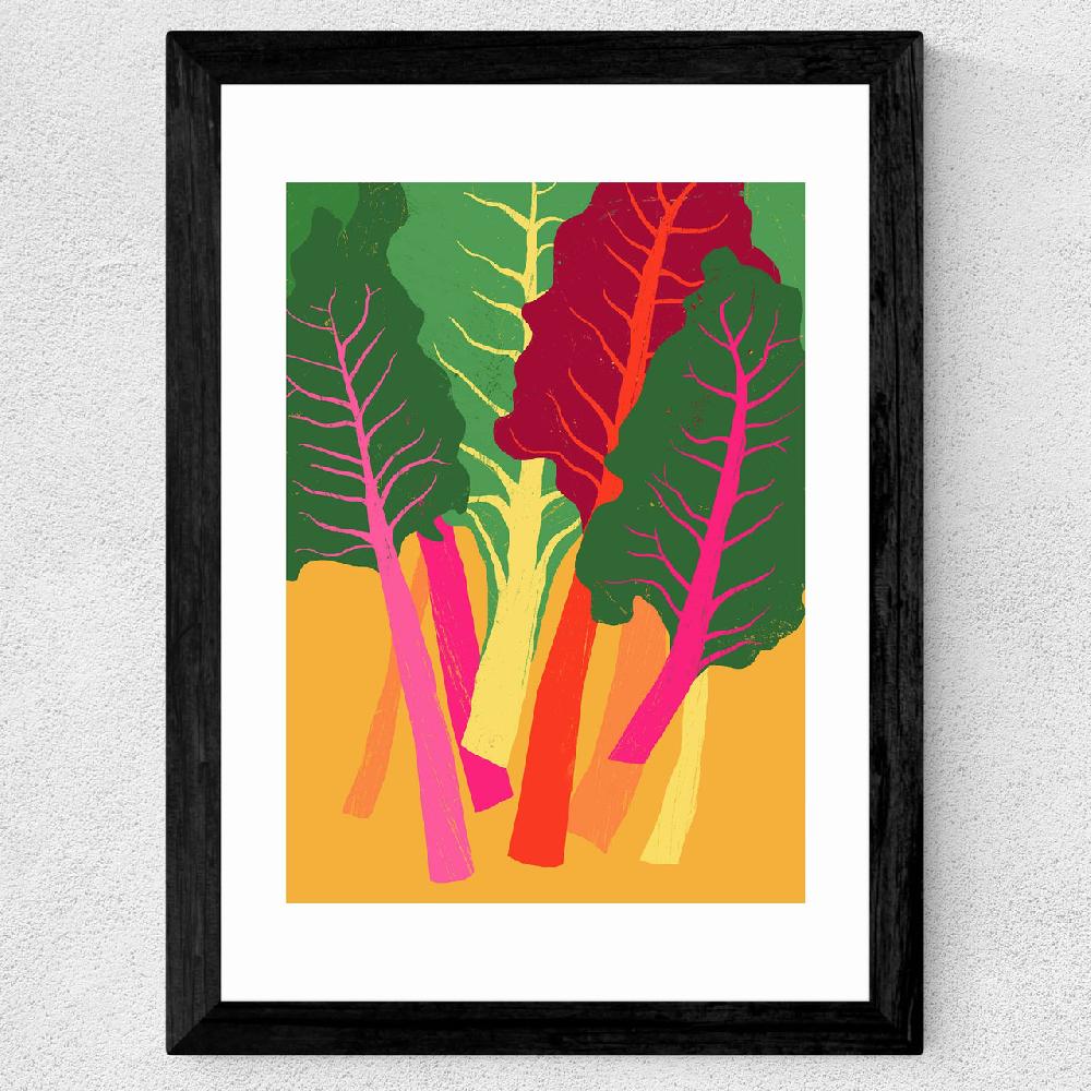 East End Prints Rainbow Chard