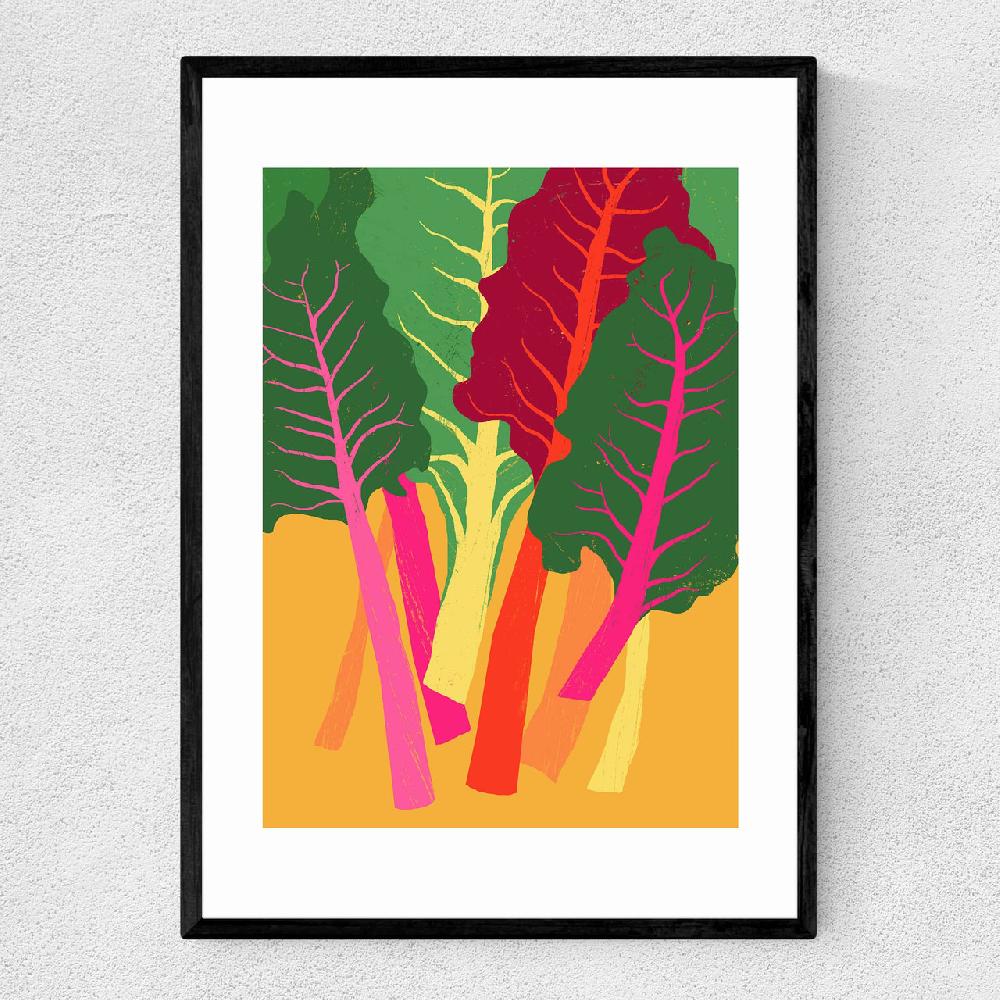 east end prints Rainbow Chard
