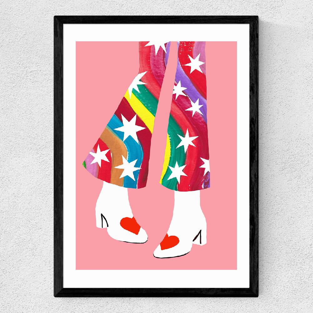 East End Prints Rainbow Pants