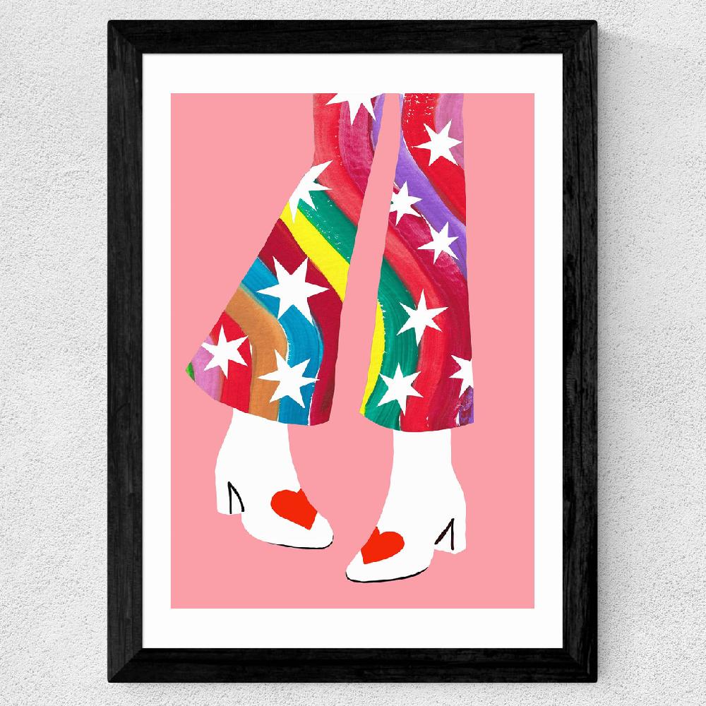 East End Prints Rainbow Pants