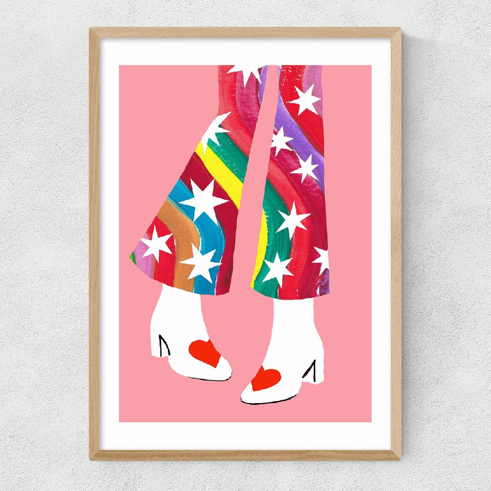 East End Prints Rainbow Pants