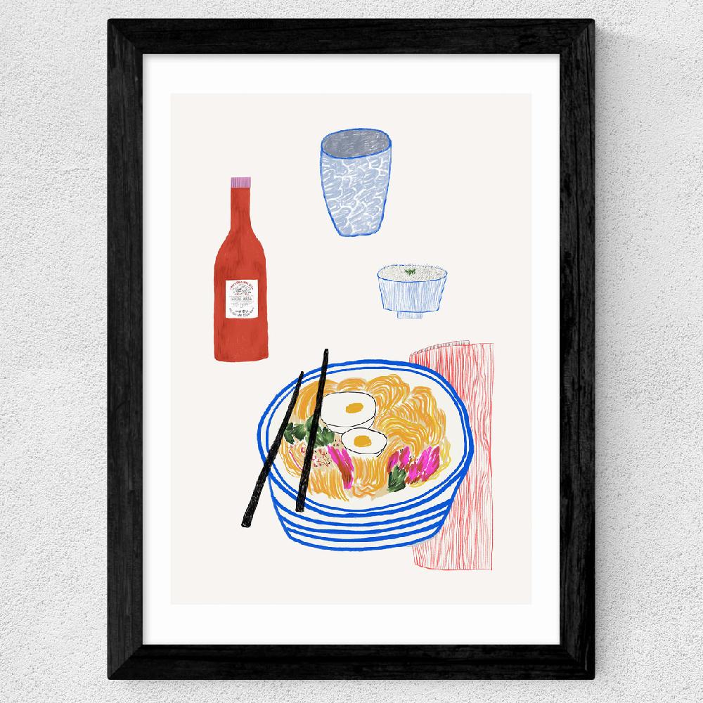East End Prints Ramen By Ani Vidotto