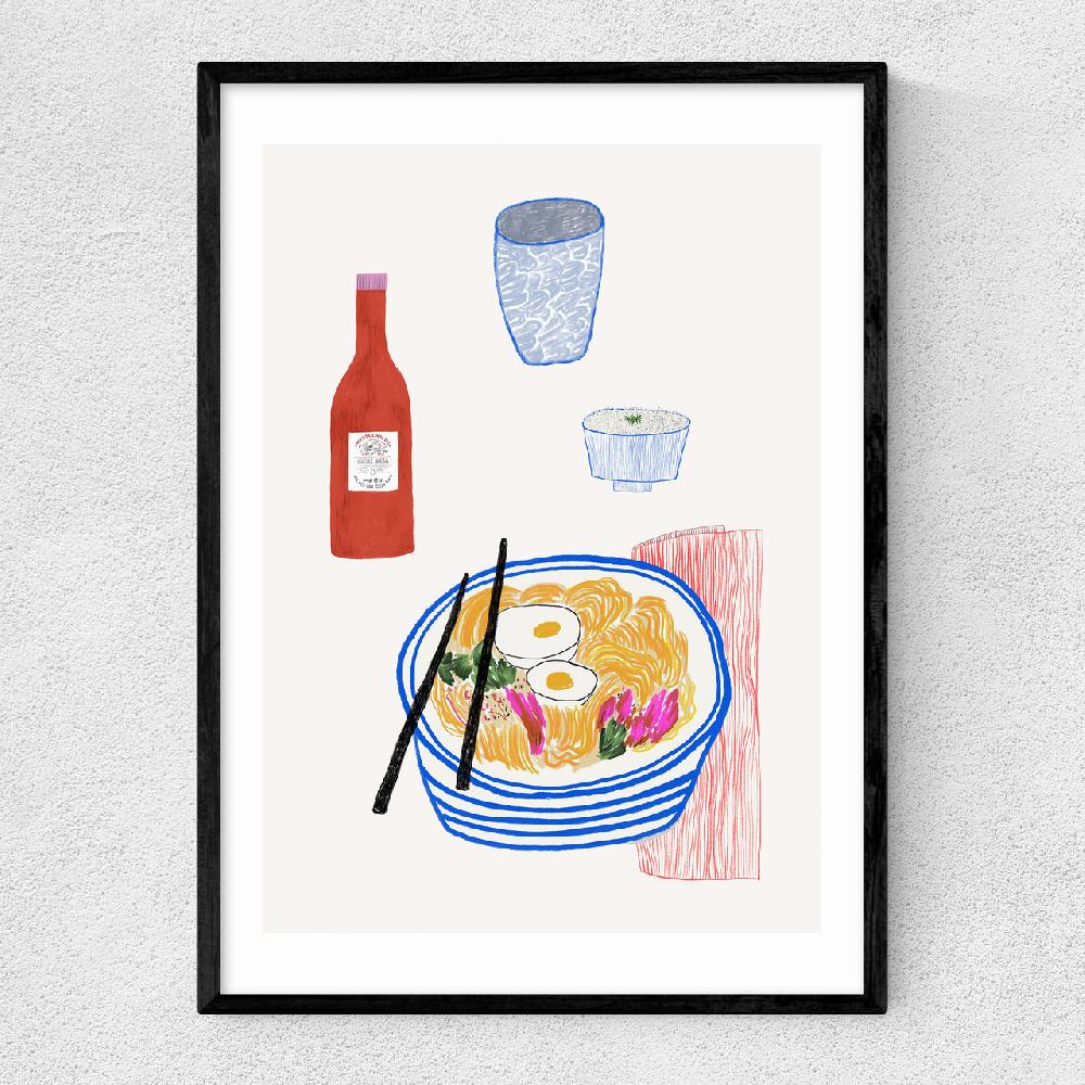 east end prints Ramen by Ani Vidotto
