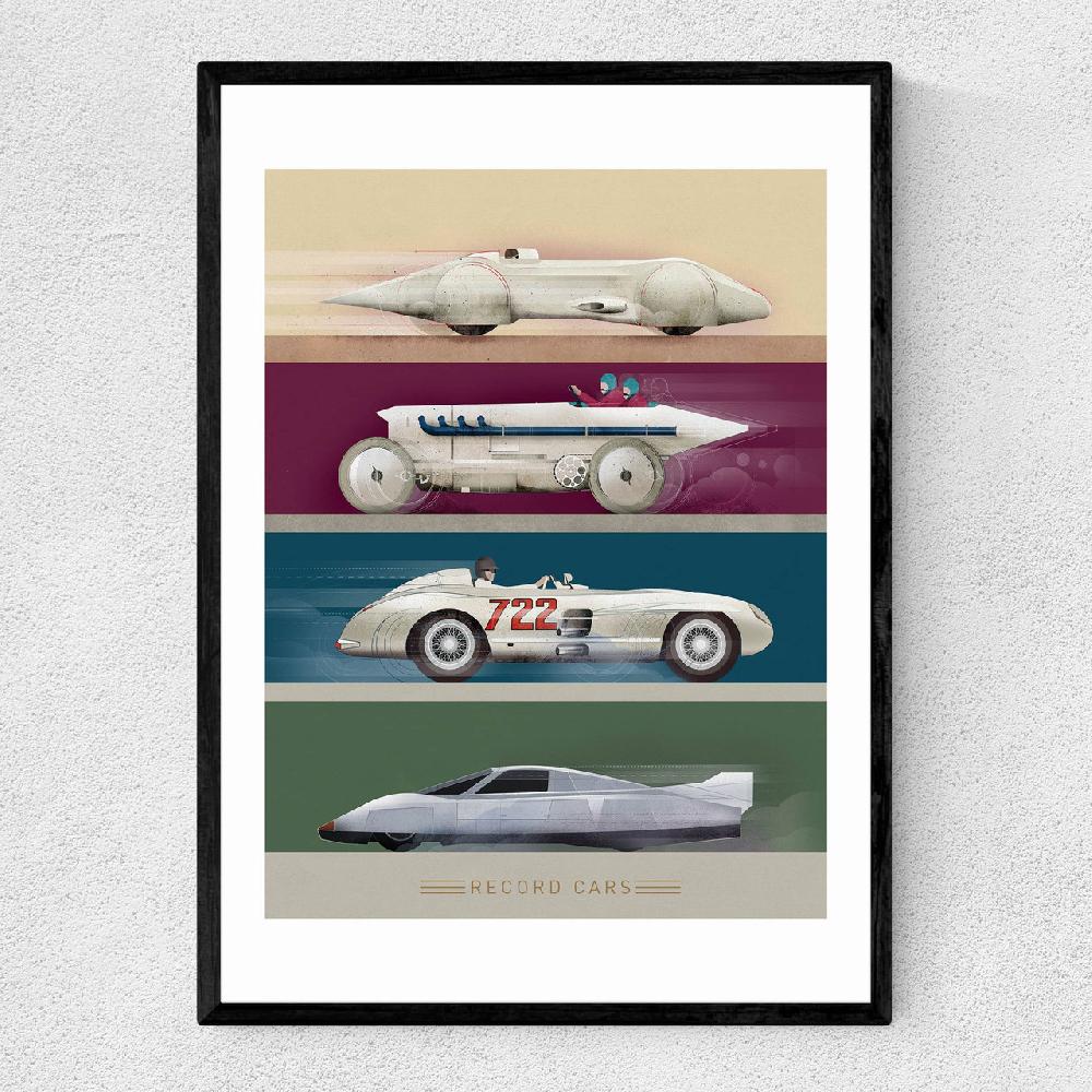 east end prints Record Cars