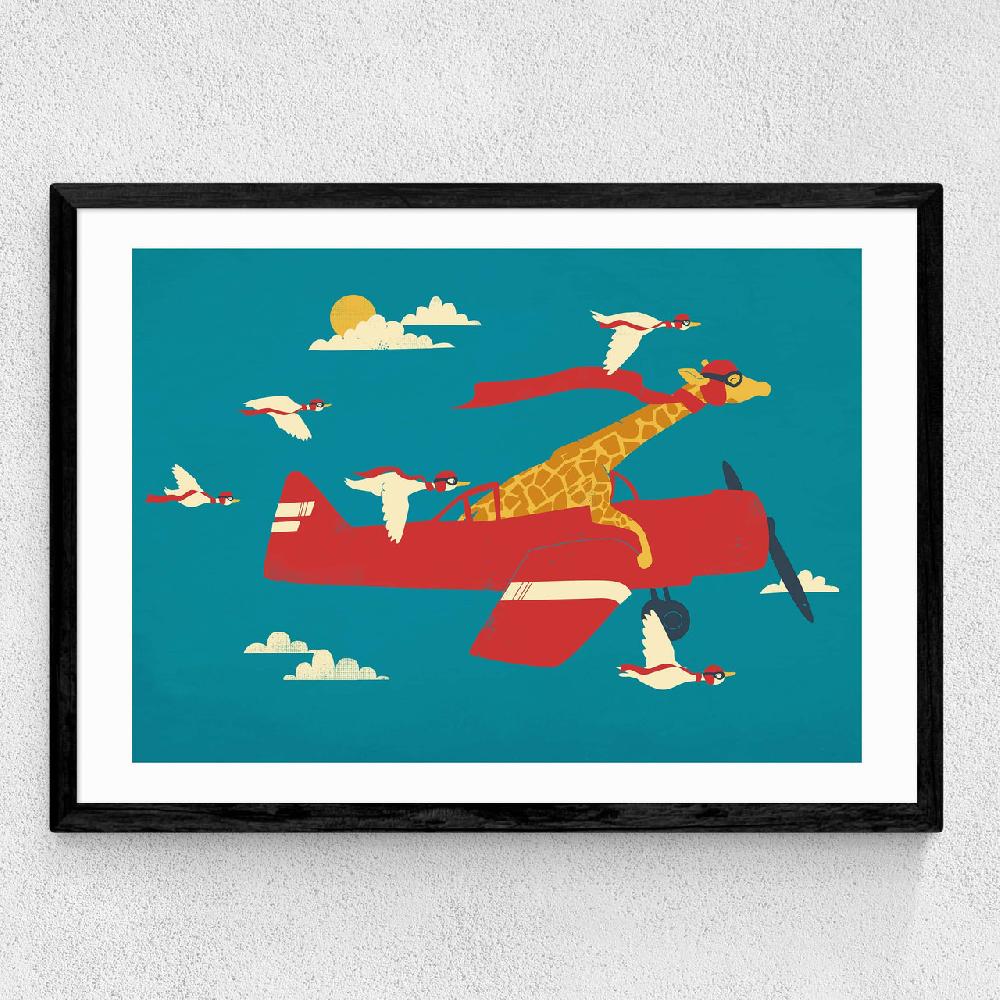 East End Prints Red Barons By Jay Fleck