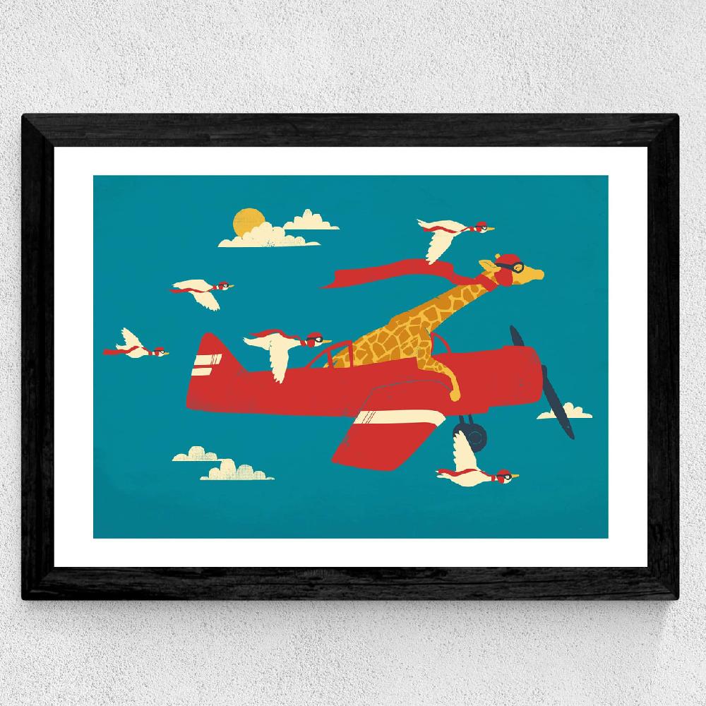 East End Prints Red Barons By Jay Fleck